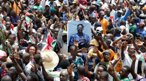A Nation Mourns: Kenyans Honor Raila Odinga in His Hometown