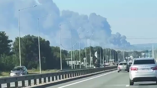 Ukraine Hits Major Russian Oil Refinery and Engels Airfield; Moscow Reports Eight Fatalities