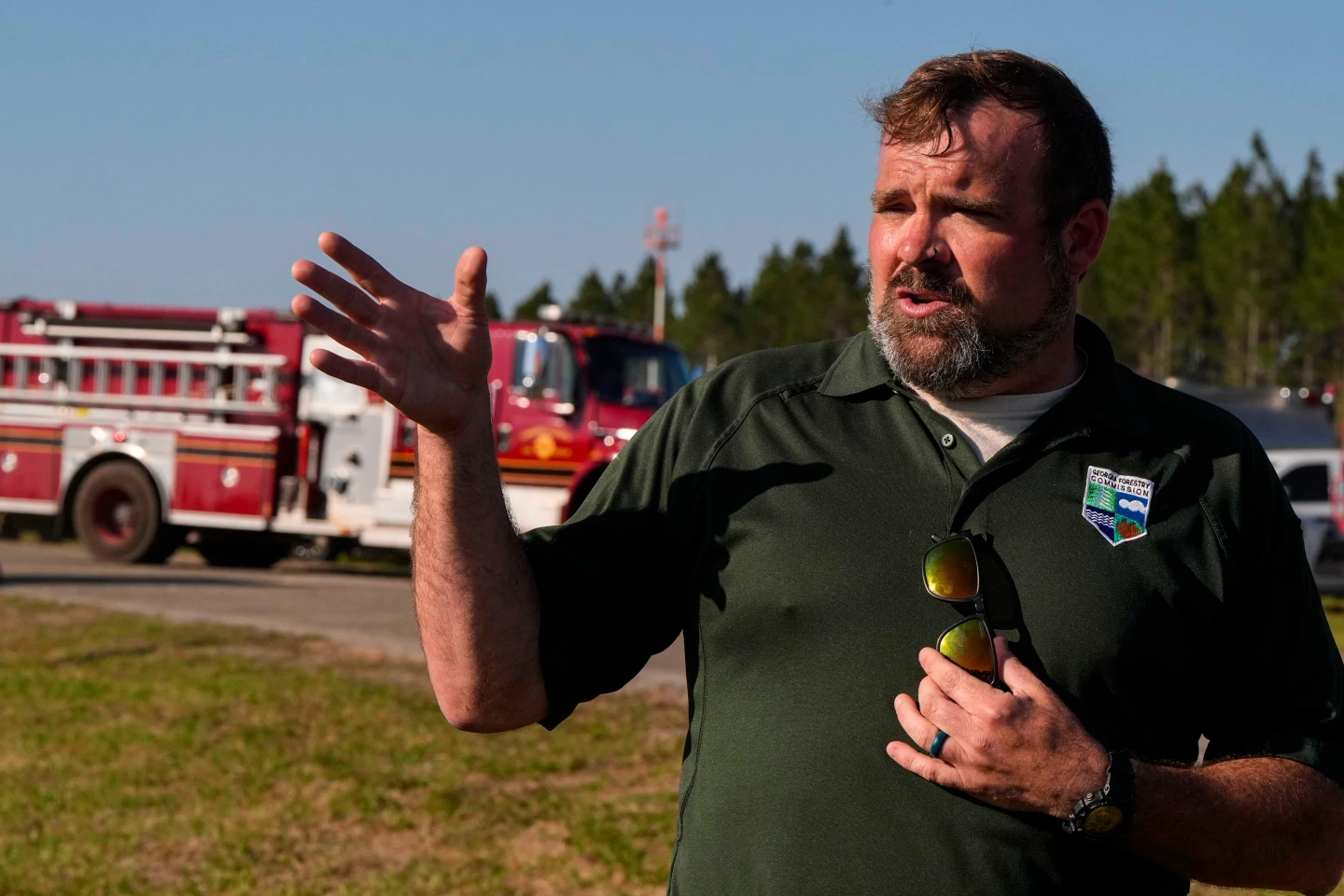 Devastating Wildfires Force Evacuations Across Southern Georgia