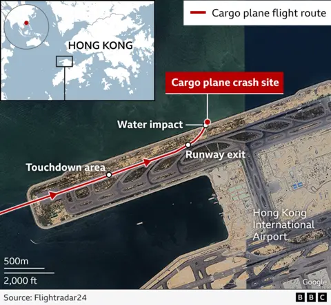 Tragedy at Hong Kong International: Cargo Plane Skids Off Runway, Two Dead