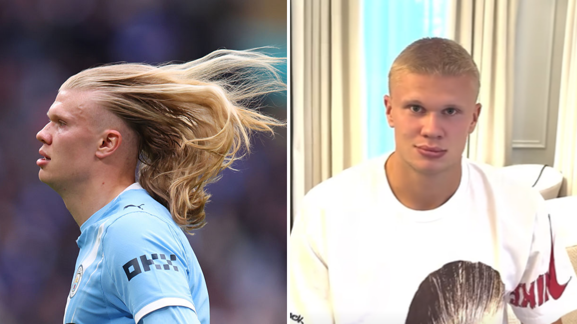 Haaland’s Buzz Cut Marks New Season Launch