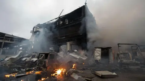 Tragic Impact of Russian Strikes on Kyiv: Four Children Injured