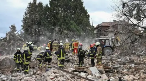 Tragic Night for Ukraine: Five Dead in Devastating Missile and Drone Strikes