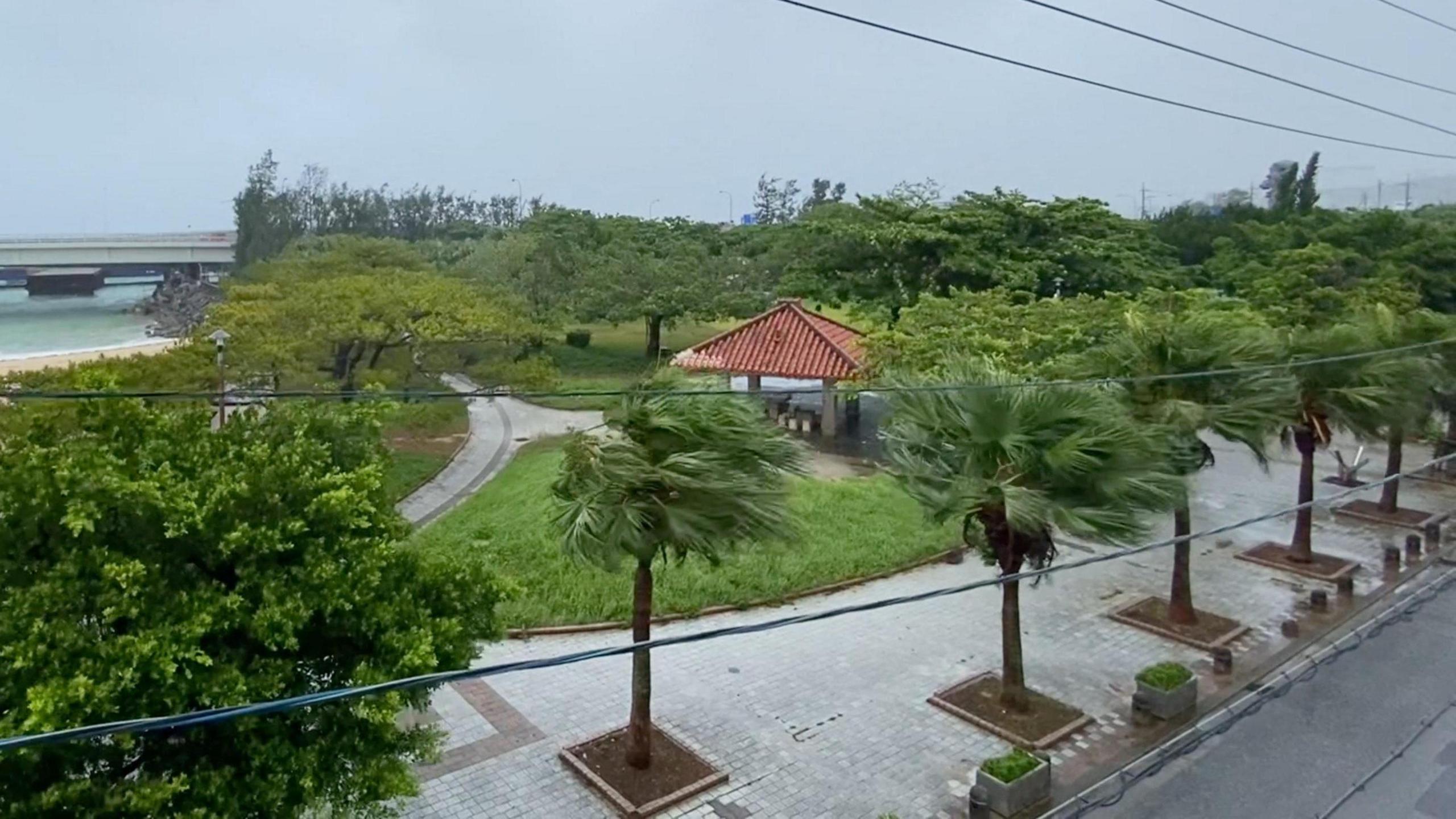 Typhoon Dolphin Strikes Okinawa, Sets Course for China