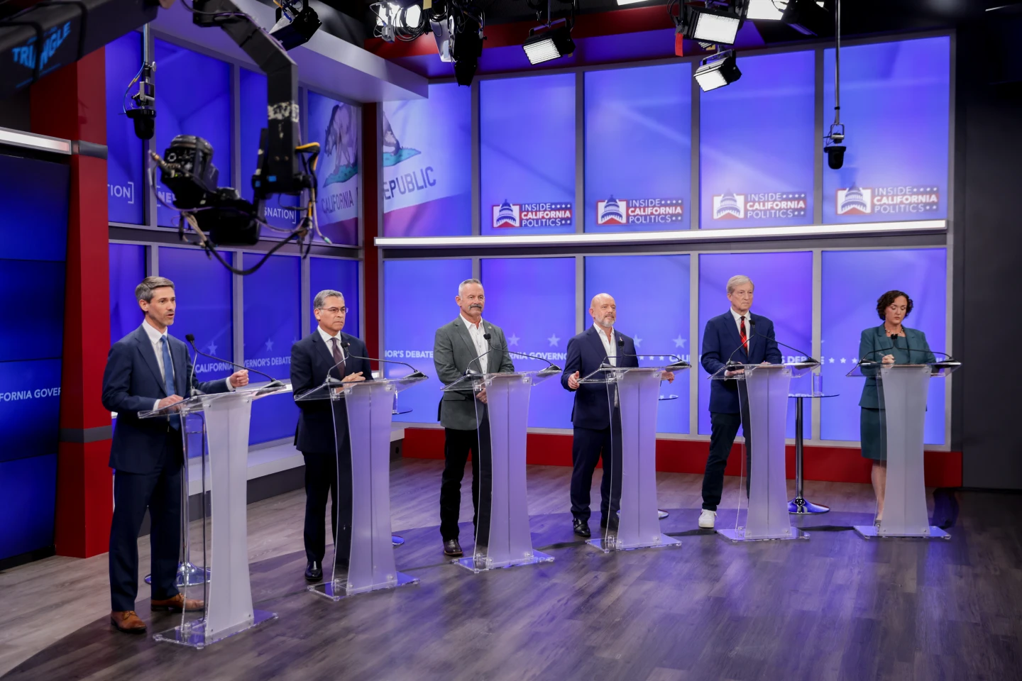 California Governor Candidates Showcase Divisions in Unique Debate