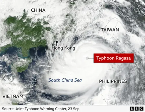 Super Typhoon Ragasa Forces Mass Evacuations Across Southern China