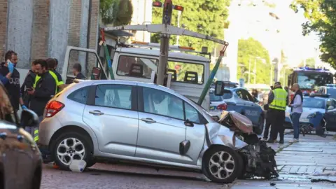 Tragedy in Modena: Car Ramps Into Crowded Street, Eight Injured