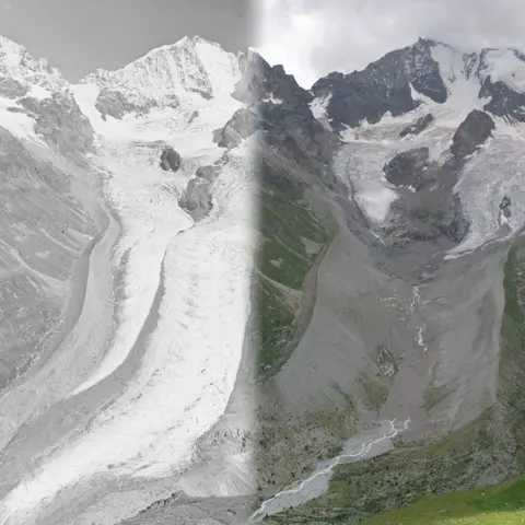 Glaciers in Peril: Visual Evidence of Rapid Melting