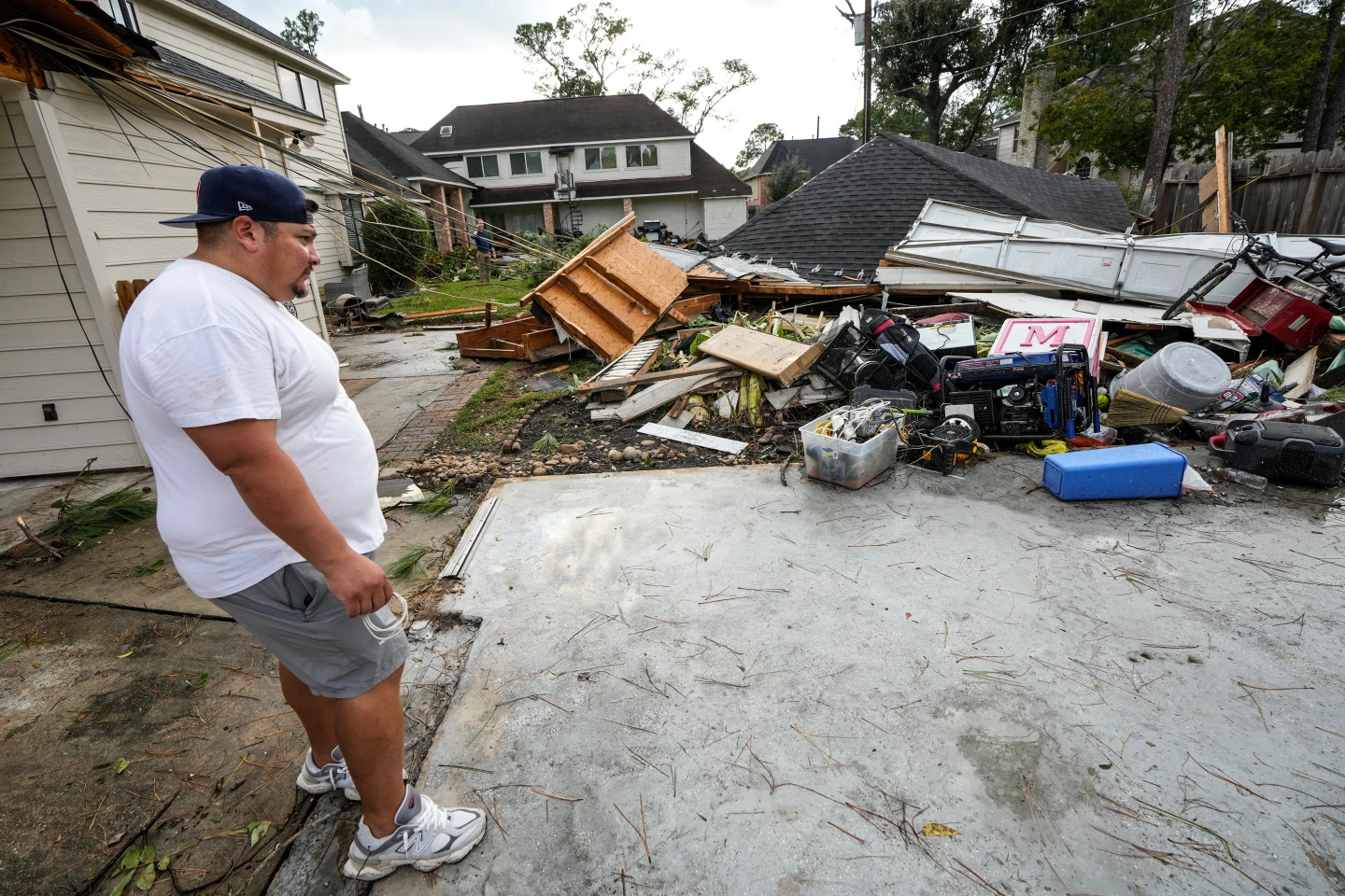 Tornado Strikes Houston Suburb, Over 100 Homes Damaged