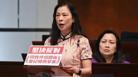 Hong Kong Lawmakers Reject Limited Rights for Same-Sex Couples
