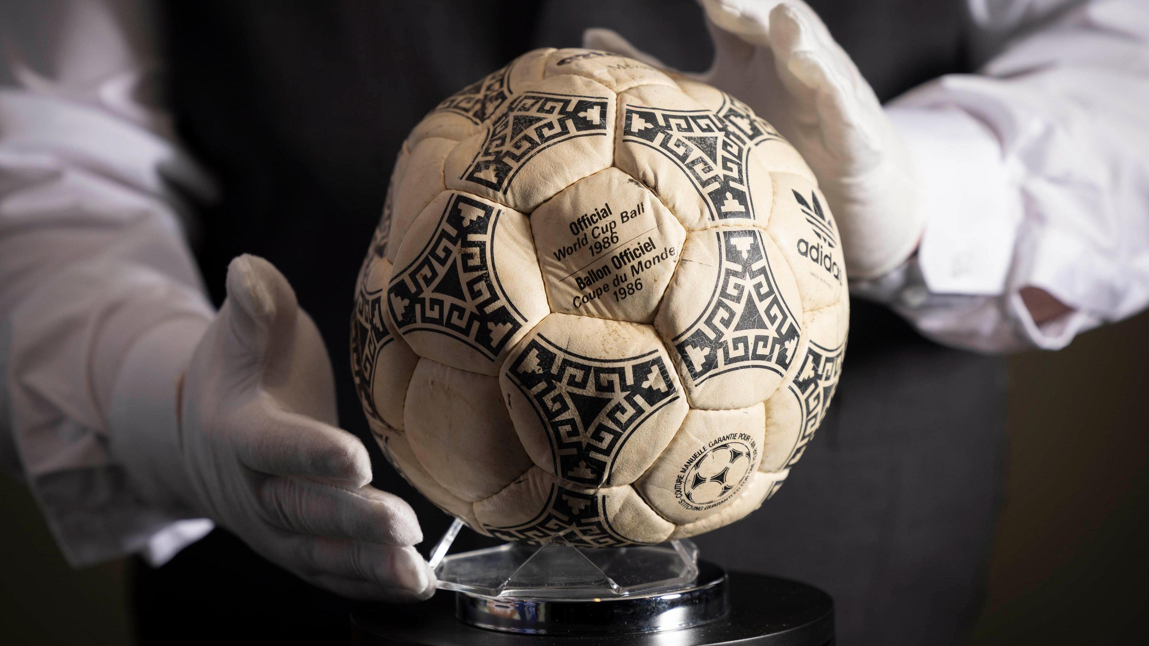 Maradona’s Hand of God Ball Nets £2.5 m at Auction