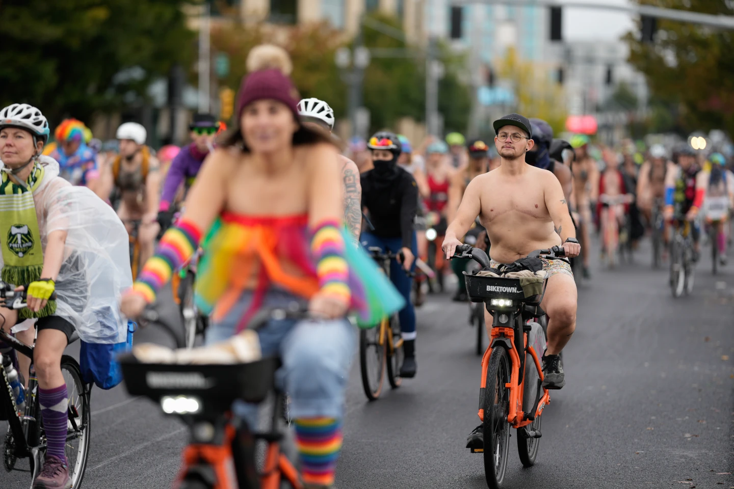 Portland's Quirky Protest: A Nude Bike Ride Against Trump