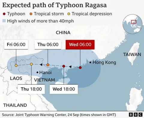 Typhoon Ragasa Strikes China After Devastating Taiwan Flooding