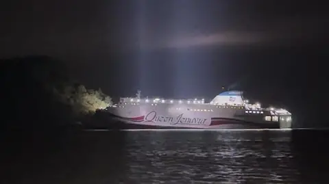 246 Passengers Rescued from Grounded Ferry in South Korea