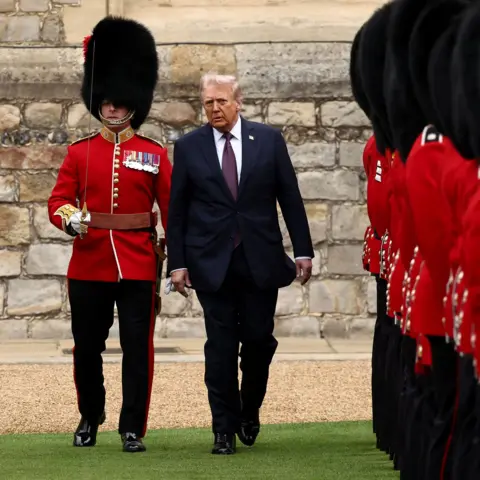 Donald Trump and Melania's Grand Windsor Welcome on Their Second State Visit