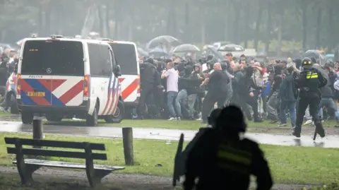 Escalation in The Hague: Police Clash with Anti-Immigration Protesters