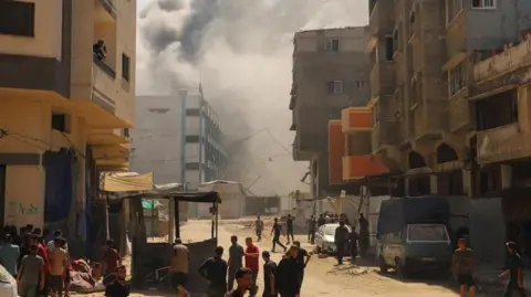 Intensified Bombardment Forces Mass Exodus in Gaza City