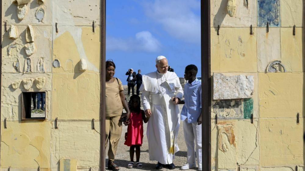 Pope Leo urges Europe to step up migrant support on Lampedusa