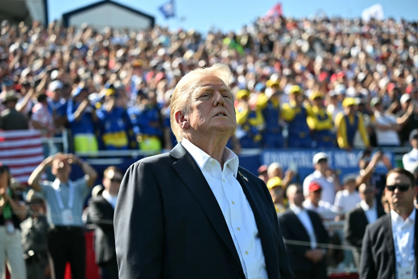 Trump’s Controversial Day at the Ryder Cup: A Blend of Politics and Sports
