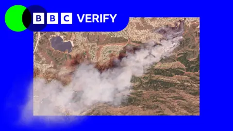 Revealing the Impact: California's Wildfires Through Satellite Eyes