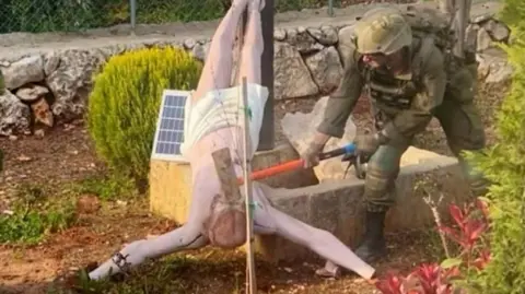 Disciplinary Action for Israeli Soldiers After Jesus Statue Vandalism in Lebanon