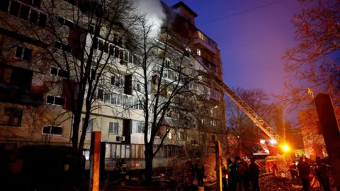 Tragic Wave of Attacks: Kyiv Hit by Russian Strikes, Multiple Casualties Reported