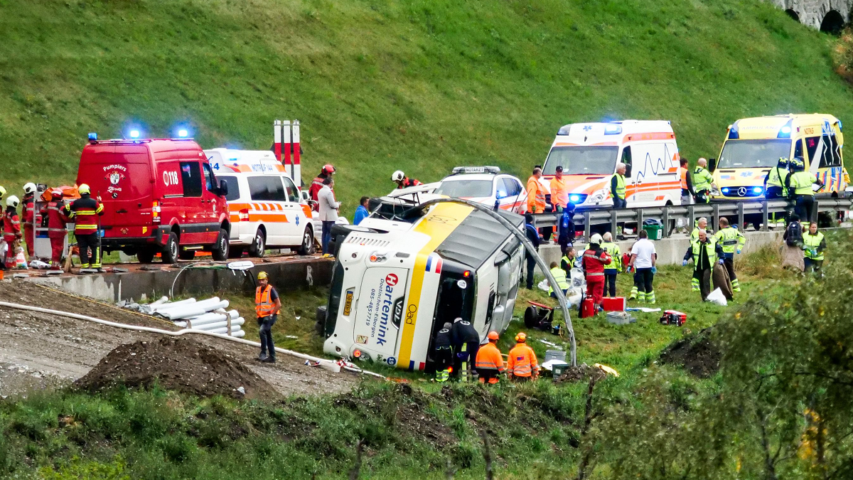 Deadly Coach Crash in Swiss Alps: 5 Fatalities, 40 Injuries