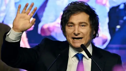 Argentina's Milei Secures Resounding Victory, Promises Radical Economic Reforms