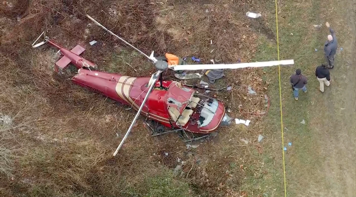Midair Collision of Helicopters in New Jersey Leaves One Dead