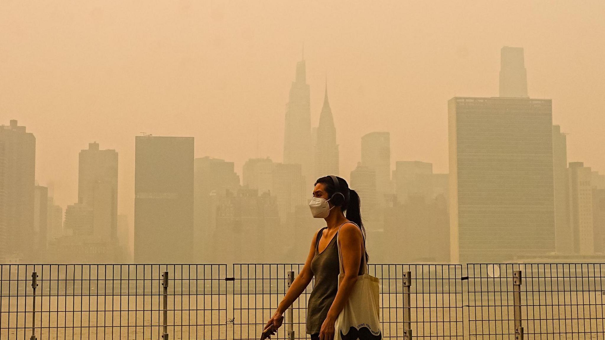 Trump threatens tariffs on Canada as wildfire smoke sinks U.S. skies