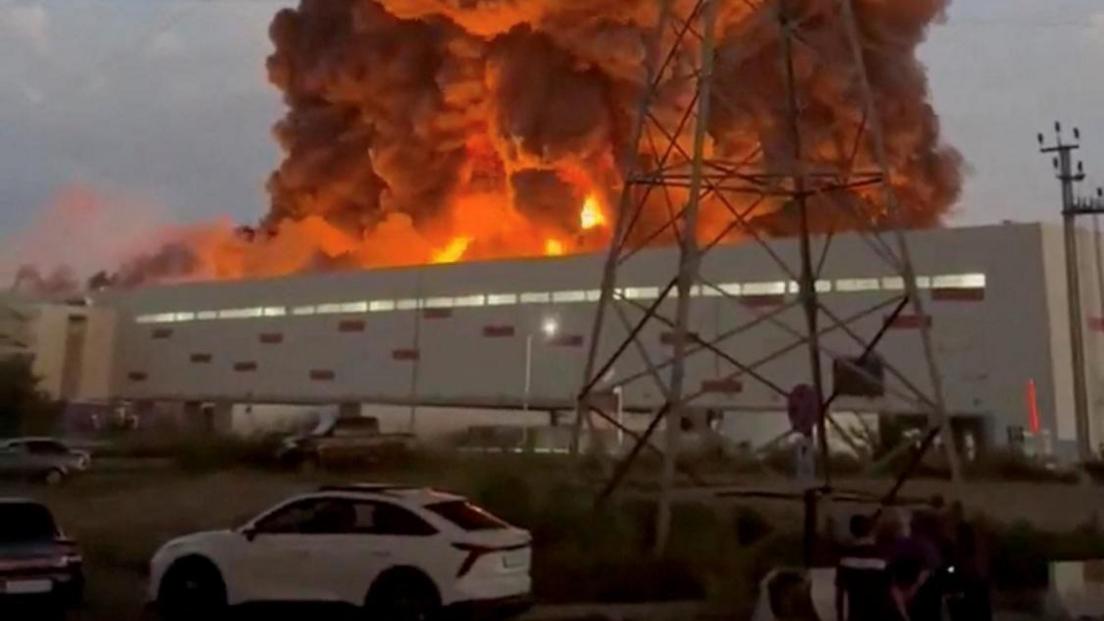Ukrainian Drone Attacks Destroy Wildberries Warehouses, Hitting Russian Small Business Lifelines