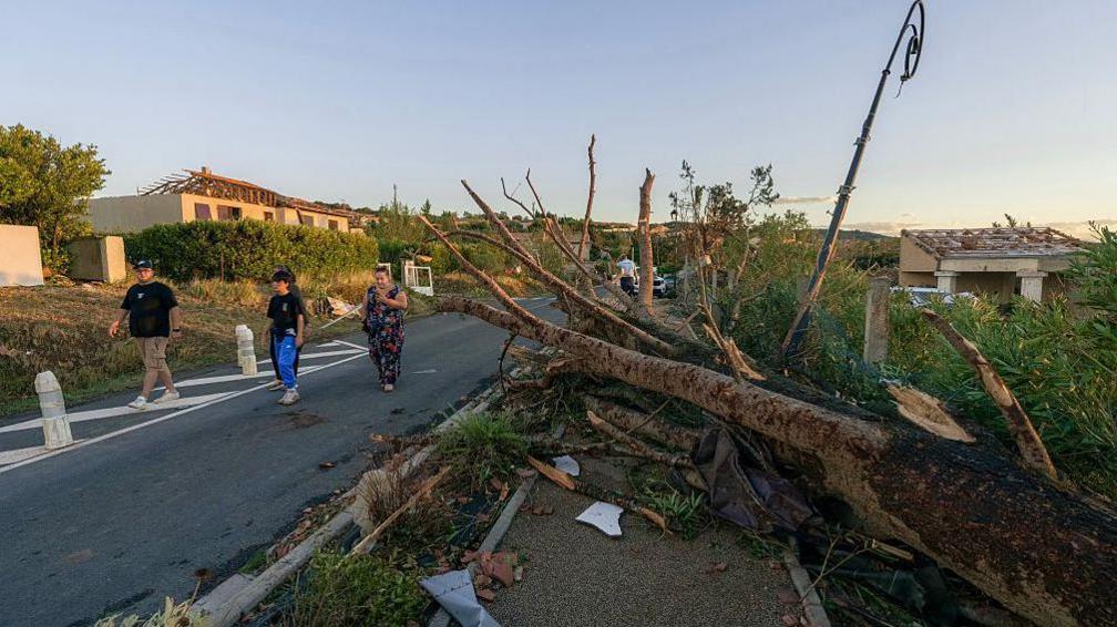 Tornado Devastates Southern French Village