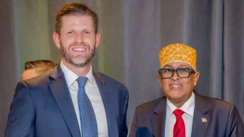 Somaliland's President Engages Eric Trump at Davos for Business Opportunities
